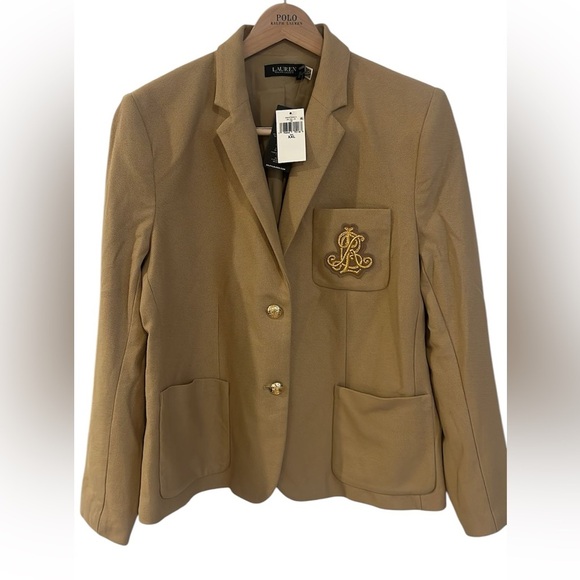 Bullion Jacquard Blazer|Lauren Woman - Picture 8 of 10